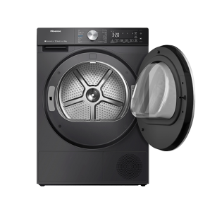DH5S102BB - 5S Series 10 Kg Heat Pump Dryer with Inverter Motor, Smart WiFi, AI Super Dry Technology, Smart Energy Monitoring, 17 Programs, Charcoal Black
