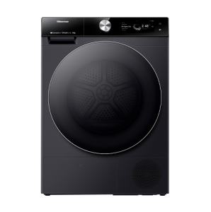 DH7S107BB 7S Series 10 Kg Heat Pump Dryer with Inverter Motor, Smart WiFi, AI Super Dry Technology, Smart Energy Monitoring, 20 Programs, Premium Black