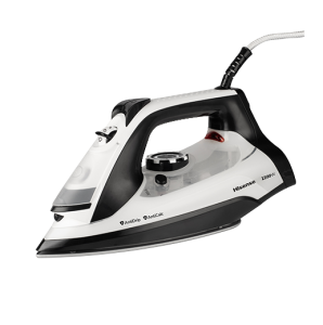 H22SIBLS1 - Steam Iron for Clothes-2200W Power, Powerful Steam, Water tank with 0.3 L capacity, Light Weight, Anti-Clacium, Anti Drip, Ceramic Sole Plate Non Stick Gliding, Automatic Ironing.