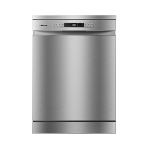 HS623E90X- 13 Place Settings 8 Programs Freestanding Dishwasher, Water & Energy Efficient, Silver,.
