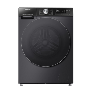 WF5S1245BB 5S Series 12 Kg Washing Machine with Inverter Motor, Smart WiFi, AI Super Wash Technology, 1400 RPM, Smart Energy Monitoring, 19 Programs, Auto Dosing System, Charcoal Black