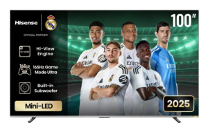 100U7Q RM – ULED MiniLED Smart TV (Real Madrid Elite) 100 Inch